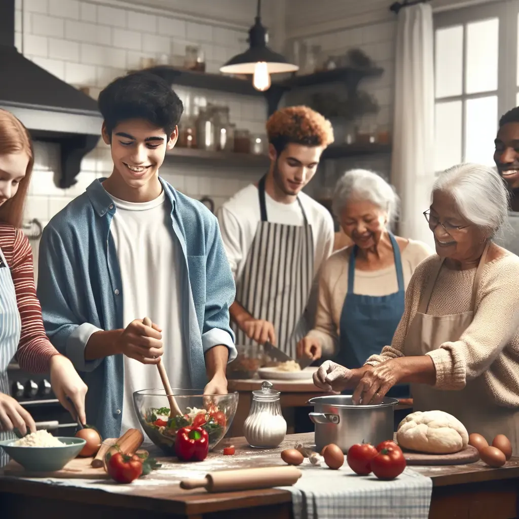 Cuisiner en famille : partage et complicité en cuisine