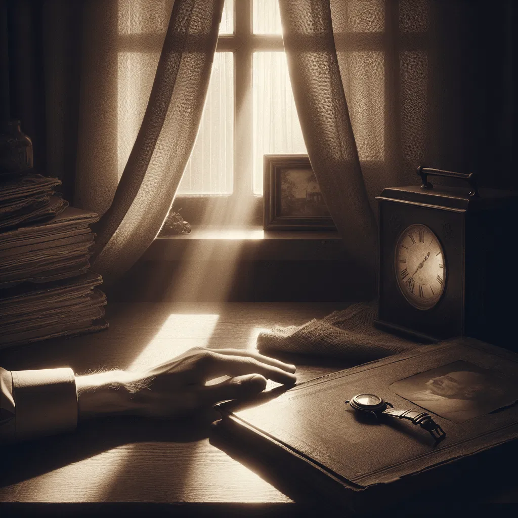 Principaux aspects de la mémoire intergénérationnelle Écrivain à la lumière de fenêtre